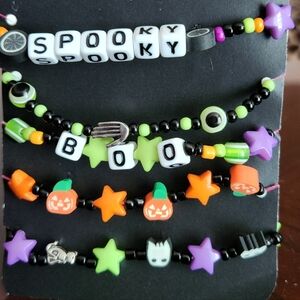 5 halloween bracelets